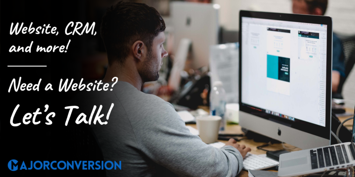 Major Conversion Login Page